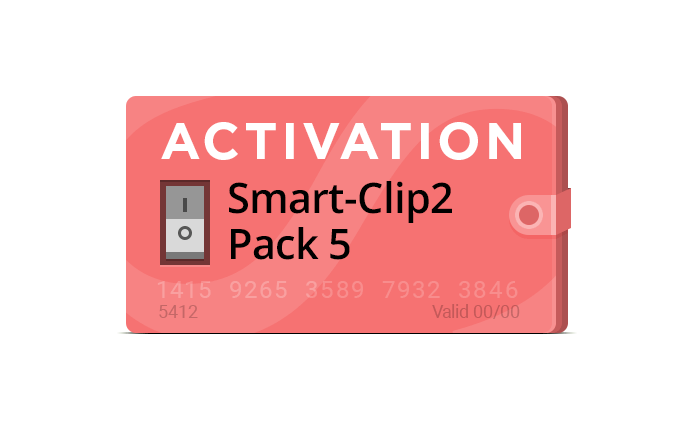 Activación Pack 5 para Smart-Clip2
