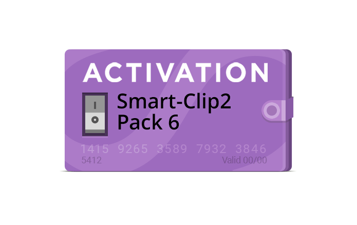 Pack 6 activation for Smart-Clip2