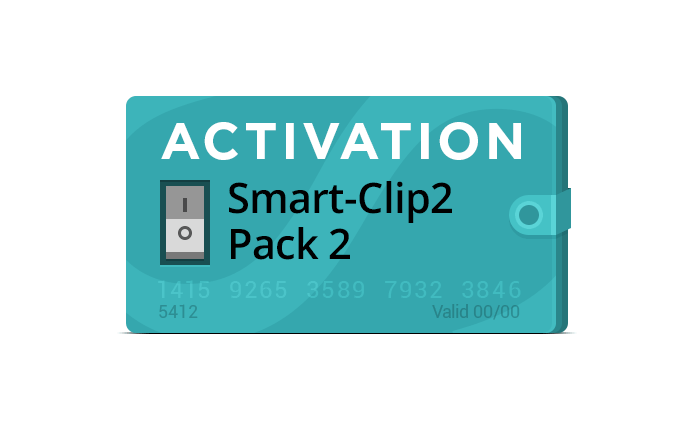 Pack 2 activation for Smart-Clip2