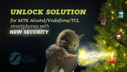 Решение для Yoda-разблокировки для MTK смартфонов Alcatel, Vodafone, TCL 