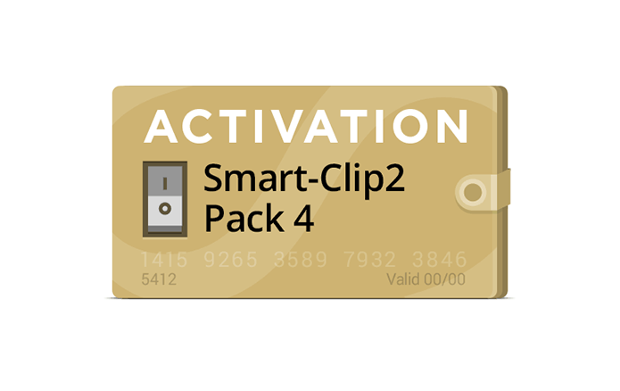 Pack 4 activation for Smart-Clip2