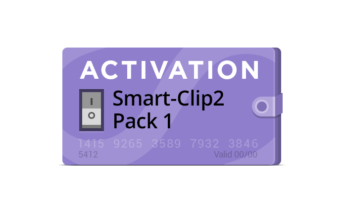 Pack 1 Activation for Smart-Clip2