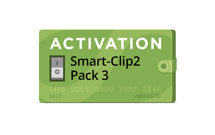 Pack 3 Activation for Smart-Clip2